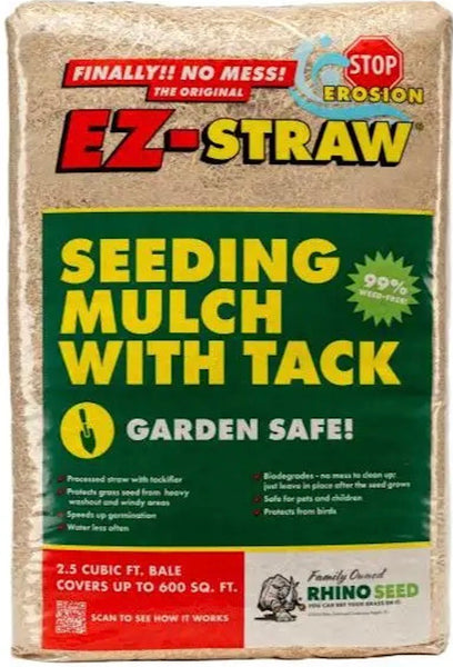 EZ Straw: Seeding Mulch w/Tack (2.5 cf)