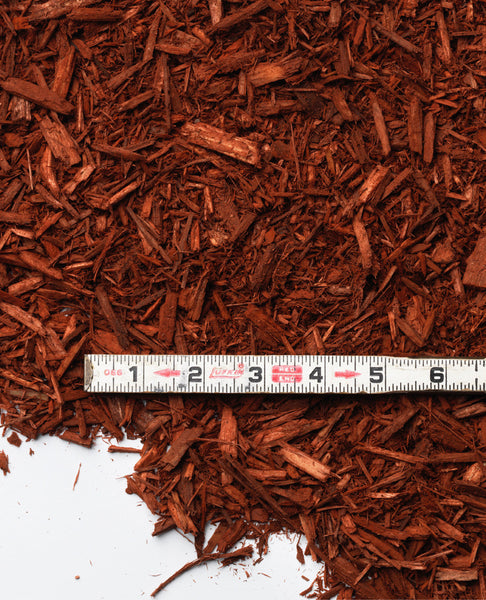 Red Dyed Mulch Bulk