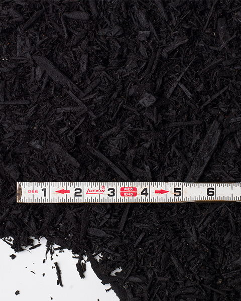 Signature Black Dyed Hardwood Mulch Bulk